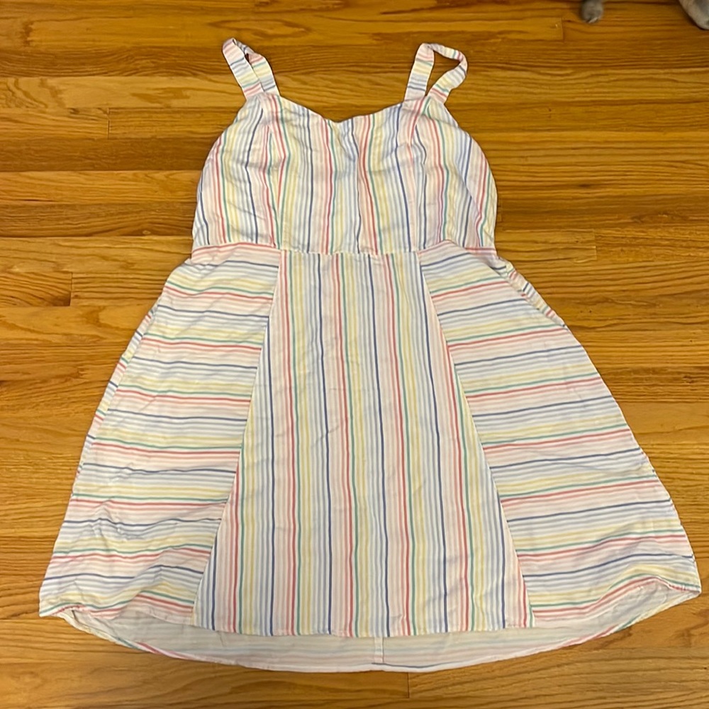 Pastel Striped Dress
